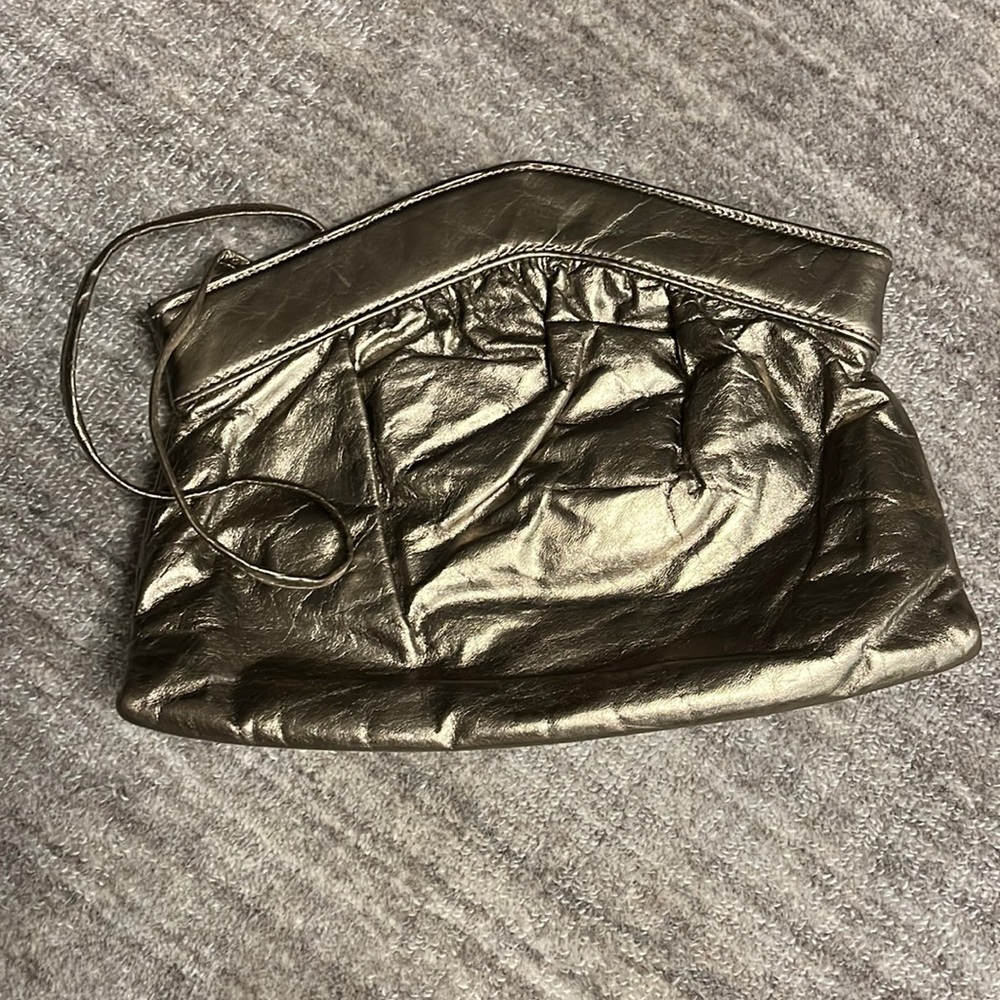 Beautiful vintage gold crossbody purse